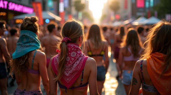 Bandanas sur mesure : des idées pour booster vos événements